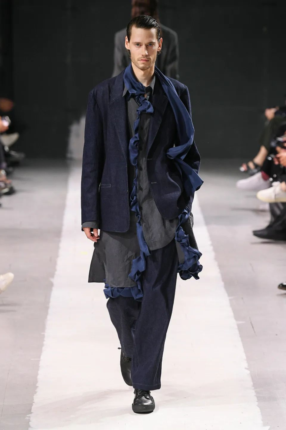 FLORIAN DESBIENDRAS FOR YOHJI YAMAMOTO PARIS MENSWEAR SS24